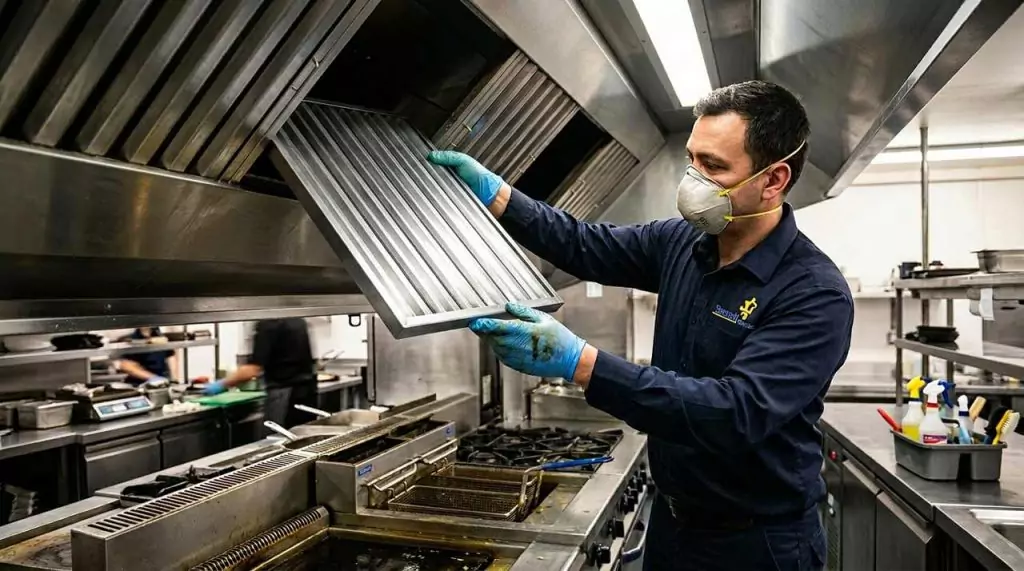nettoyage hotte cuisine professionnel paris